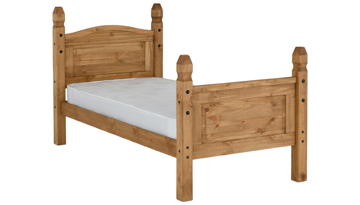 Single High Foot End Bedstead